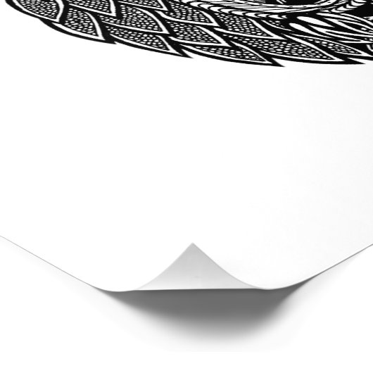 Ochse Fotodruck (Ecke)