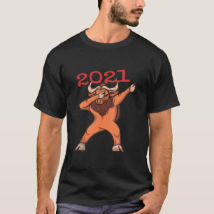 Ochse für Chinesisch-Amerikanisch-Jahr des OX 20 T-Shirt