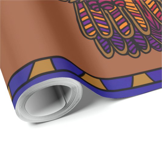 Ochse Geschenkpapier (Rolleneckpunkt)