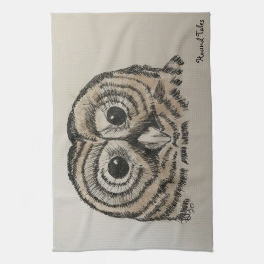 Ochse Geschirrtuch (Vertikal)