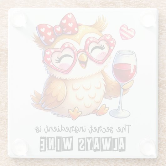 Ochse Glasuntersetzer (Rückseite)