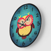 Ochse Große Wanduhr (Winkel)