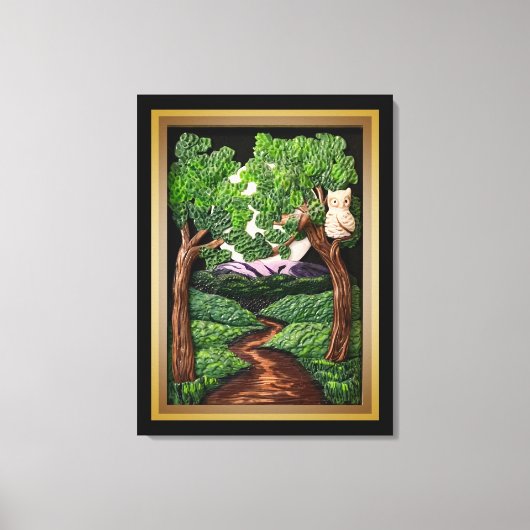 Ochse Leinwanddruck (Vorderseite)