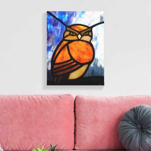 Ochse Leinwanddruck (Insitu (Wohnzimmer))