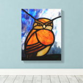 Ochse Leinwanddruck (Insitu (Holzboden))