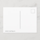 Ochse Postkarte (Rückseite)