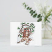 Ochse Postkarte (Stehend Vorderseite)