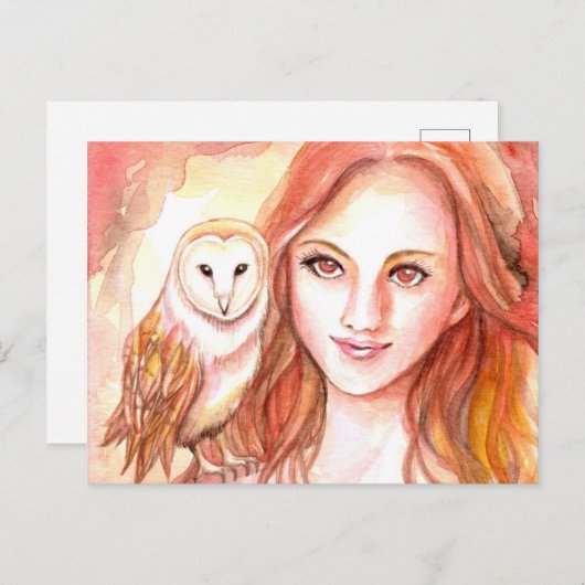 Ochse Postkarte (Vorne/Hinten)