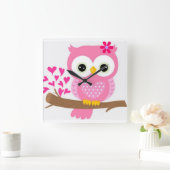 Ochse Quadratische Wanduhr (Zuhause)