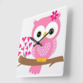 Ochse Quadratische Wanduhr (Winkel)