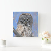 Ochse Quadratische Wanduhr (Zuhause)