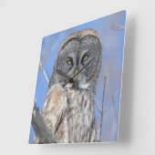 Ochse Quadratische Wanduhr (Winkel)