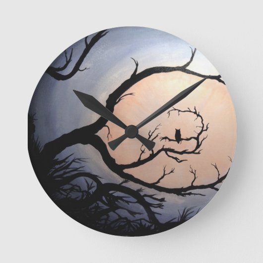 Ochse Runde Wanduhr (Vorderseite)