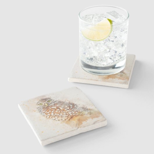 Ochse Steinuntersetzer (Seitenansicht)