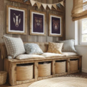 Ochse | Waldtierhornwand Poster