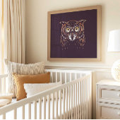 Ochse | Waldtierhornwand Poster