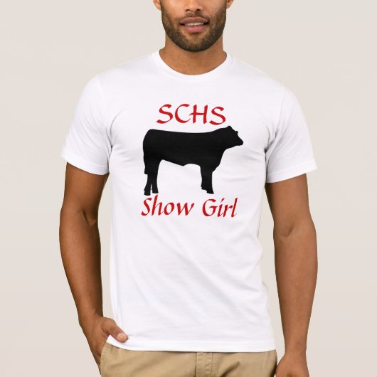 Ochsekuh, SCHS, Show-Mädchen T-Shirt (Vorderseite)