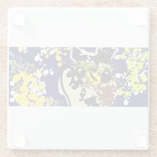 Ochsen Glasuntersetzer (Rückseite)