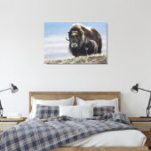 Ochsen mit Kalb Leinwanddruck (Insitu (Schlafzimmer))