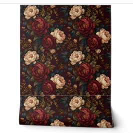 Ochsenblut-Rosengarten Moody Florals Tapete