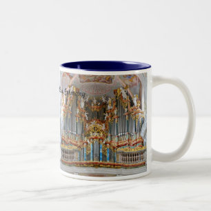 Ochsenhausen Abtei-Organ-Tasse Zweifarbige Tasse