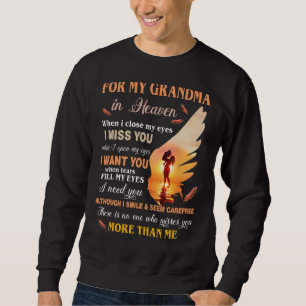 Ochsentochter im Himmel, als ich sprach Sweatshirt
