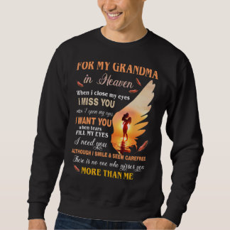 Ochsentochter im Himmel, als ich sprach Sweatshirt