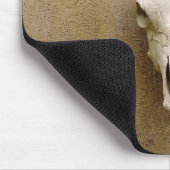 Ochseschädel-Mausunterlage Mousepad (Ecke)