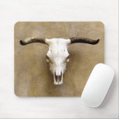 Ochseschädel-Mausunterlage Mousepad (Mit Mouse)