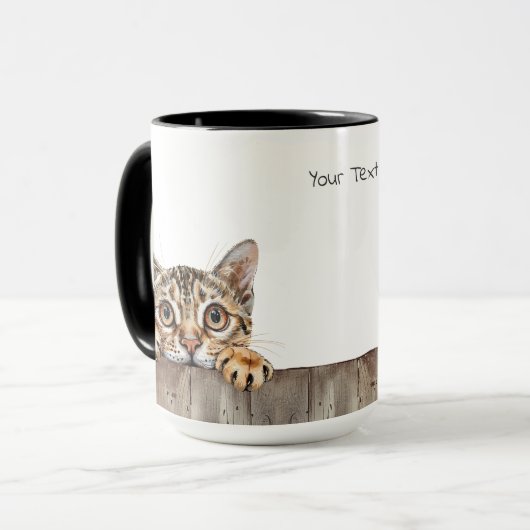 Ocicat Cat Tasse (Vorderseite Links)