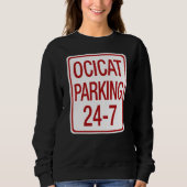 Ocicat Parking Sweatshirt (Vorderseite)