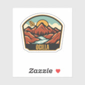 Ocilla, Georgia Aufkleber (Blatt)