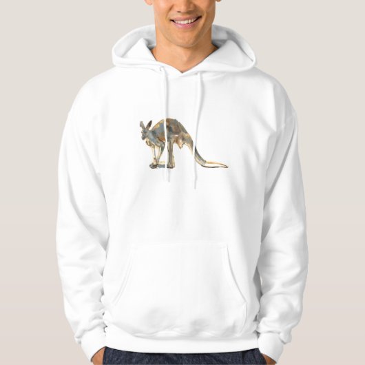 Ocker abgewischt hoodie (Vorderseite)