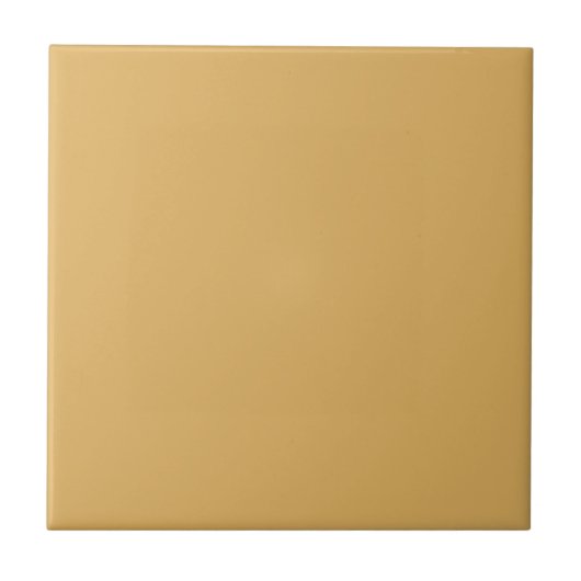 ocker-gelbes Farbfeld Fliese (Vorderseite)