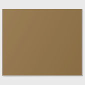 Ocker | Geschenkpapier (Flach)
