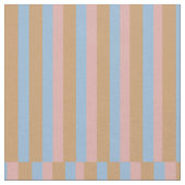 Ocker, Rosa und blaue Streifen  Stoff (Nahaufnahme)