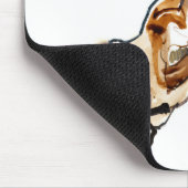 Ockerhaltiges Fohlen Mousepad (Ecke)