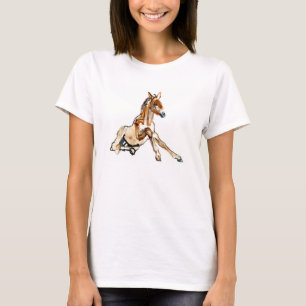 Ockerhaltiges Fohlen T-Shirt