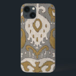 Ockerhaltiges Ikat II iPhone 13 Hülle<br><div class="desc">Muster</div>