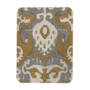 Ockerhaltiges Ikat II Magnet