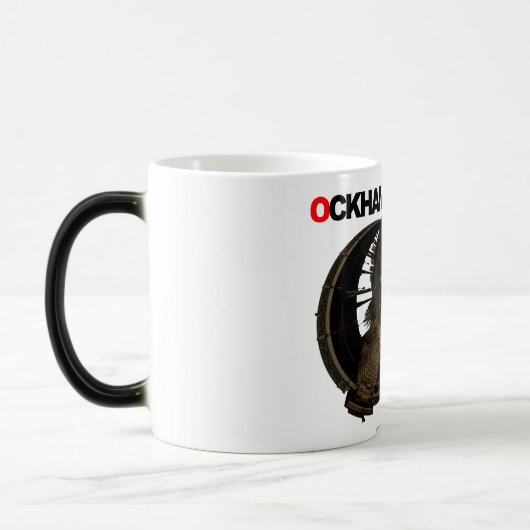 Ockhams Rasiermesser-"Welt" Tasse (Links)