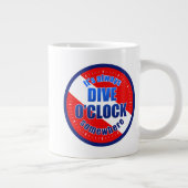 O'Clock tauchen Jumbo-Tasse (Rechts)