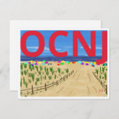 OCNJ THANK YOU CARD DANKESKARTE (Vorne/Hinten)