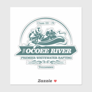 Ocoee River (Rafting2) Aufkleber