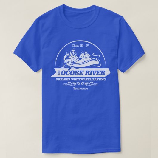 Ocoee River (Rafting2) T-Shirt (Design vorne)