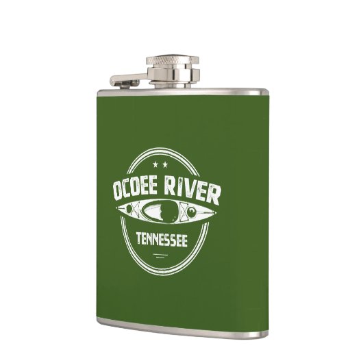 Ocoee River, Tennessee Flachmann (Links)