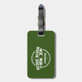 Ocoee River, Tennessee Gepäckanhänger (Rückseite vertikal)