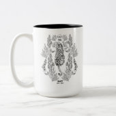 OCOM-Jahr 2021 der Tiger-Tasse Zweifarbige Tasse (Links)