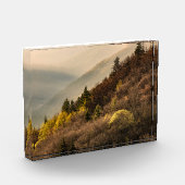 Oconaluftee Valley Aussicht | North Carolina Fotoblock (Links)