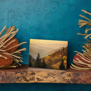 Oconaluftee Valley Aussicht   North Carolina Fotoplatte